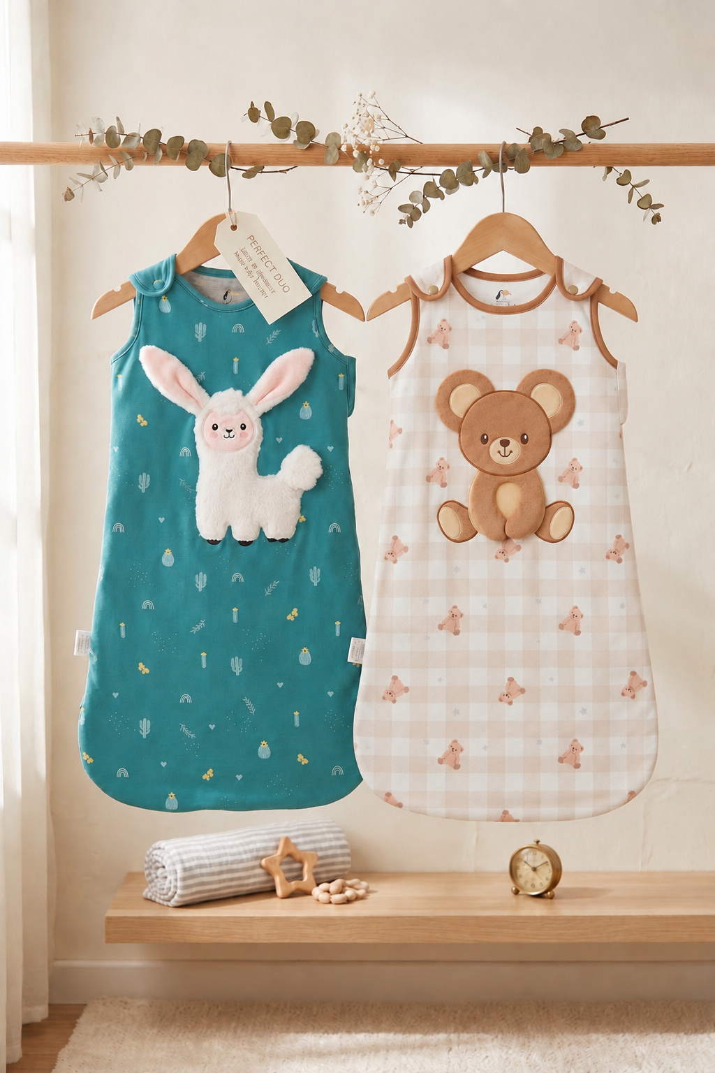 The Llama and Bear Duo (6-18 Months)