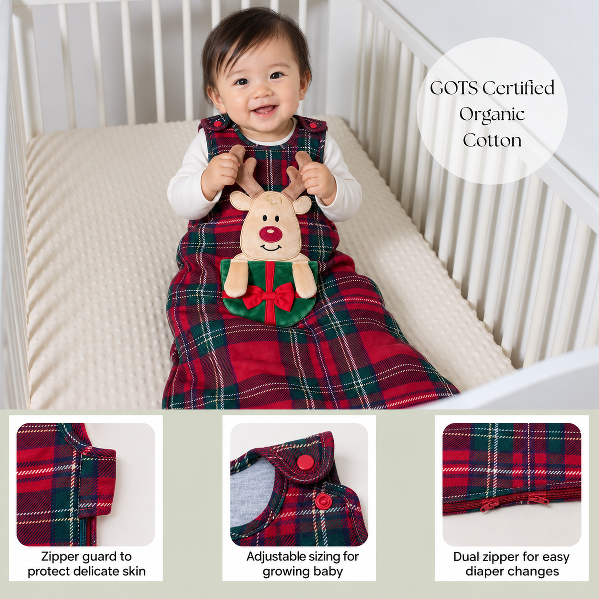 The Reindeer | Limited Edition Holiday Sleep Sack