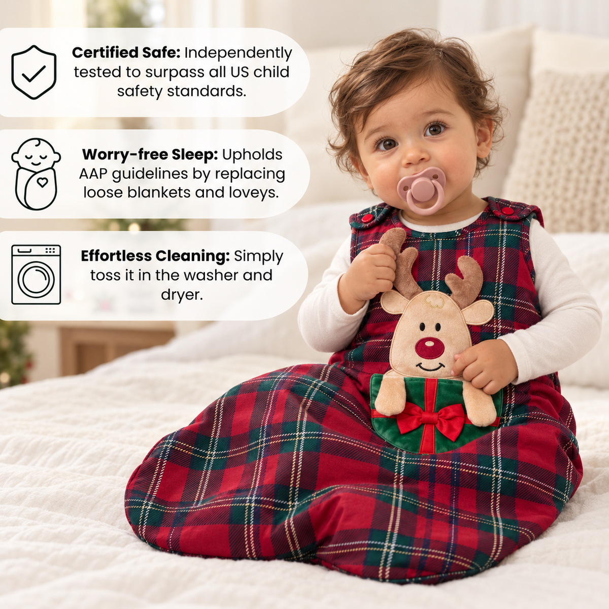 The Reindeer | Limited Edition Holiday Sleep Sack