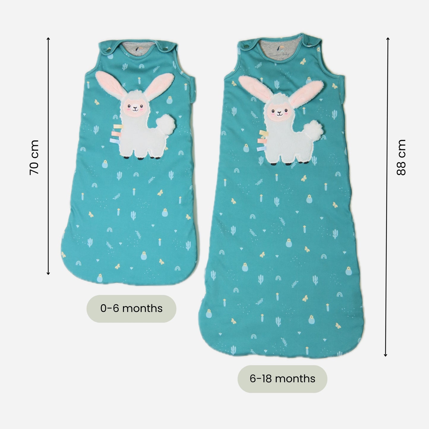 Toucan Baby Llama Sleep Sack